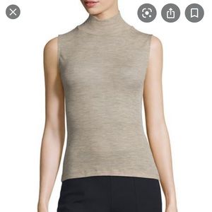 T by Alexander Wang semi sheer ribbed turtleneck